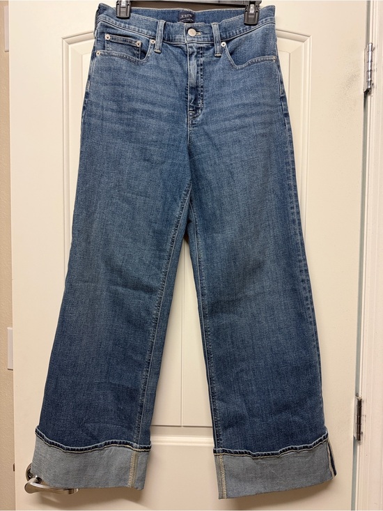 J. Crew Denim - J. Crew Classic Wide-Leg With Cuff